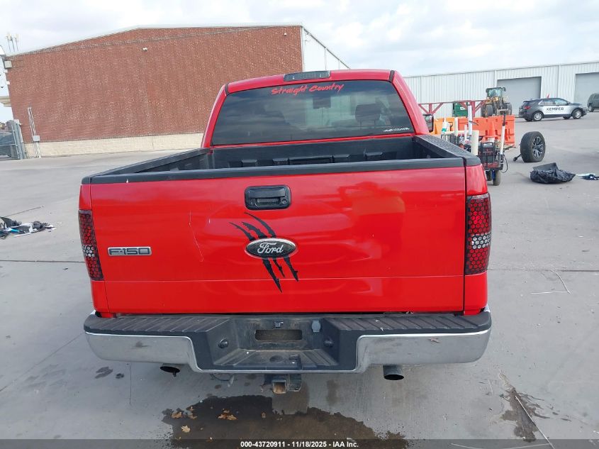 2008 Ford F-150 60Th Anniversary/Fx2/Xl/Xlt VIN: 1FTRW12WX8FB10687 Lot: 43720911