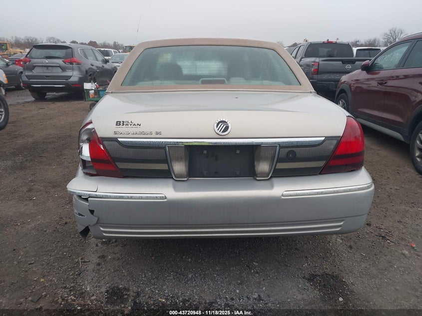 2008 Mercury Grand Marquis Gs VIN: 2MEFM74V08X659222 Lot: 43720948