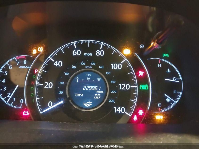 2012 Honda Cr-V Ex-L VIN: JHLRM4H71CC001278 Lot: 43720957