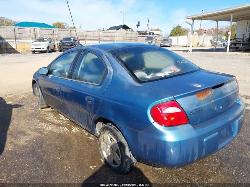 1B3ES26C83D230011 2003 DODGE NEON photo no. 3