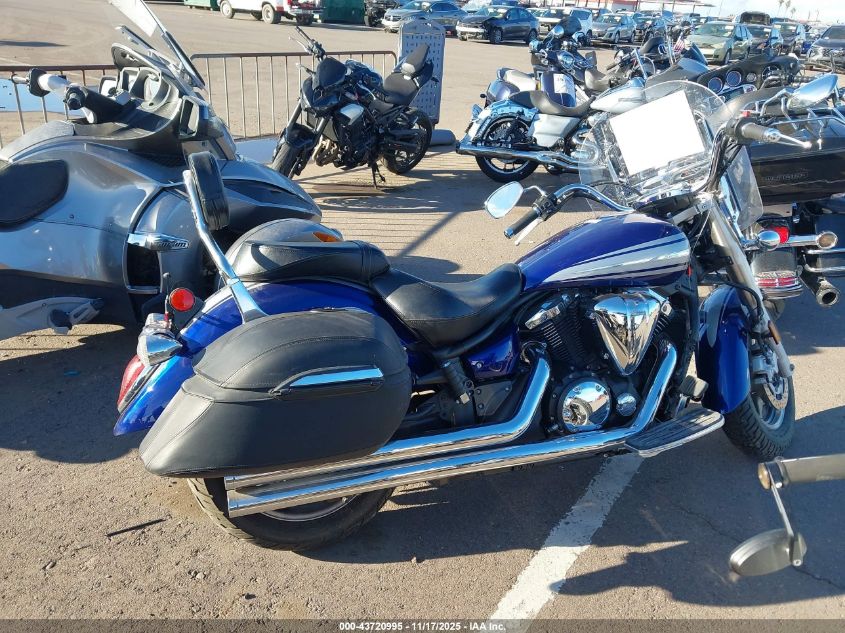 2009 Yamaha Xvs1300 Ct VIN: JYAVP25E39A009800 Lot: 43720995