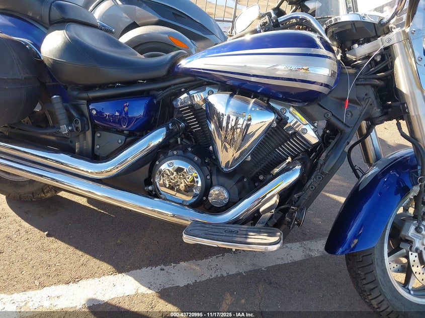 2009 Yamaha Xvs1300 Ct VIN: JYAVP25E39A009800 Lot: 43720995