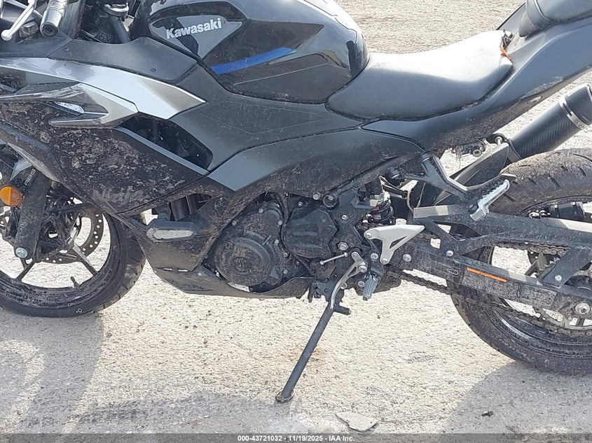 2025 Kawasaki Ex500 A/B VIN: ML5EXGJ11SDA48360 Lot: 43721032