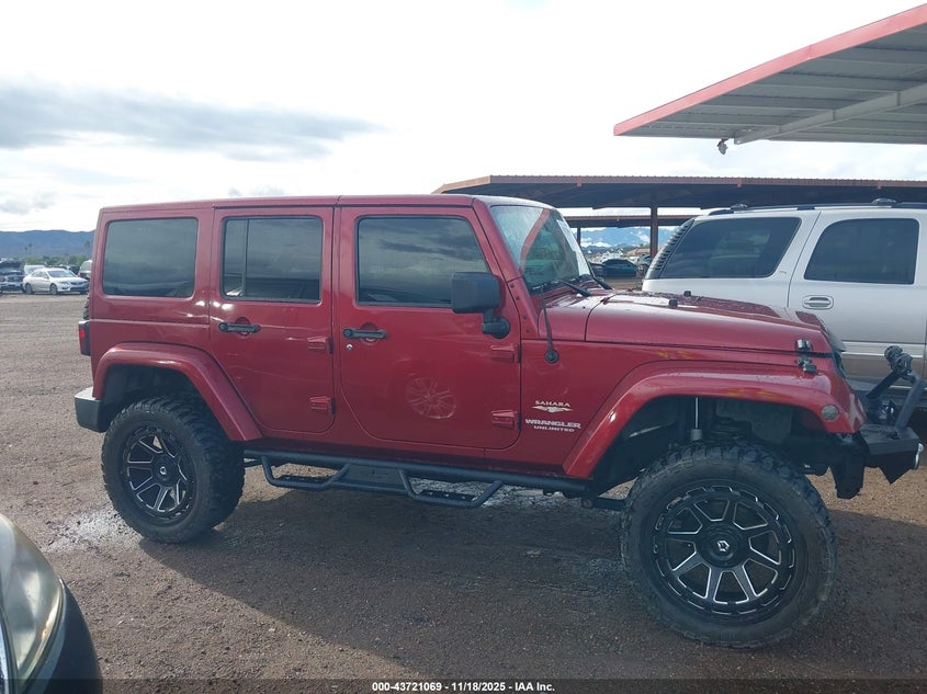 2012 Jeep Wrangler Unlimited Sahara VIN: 1C4BJWEG9CL262567 Lot: 43721069