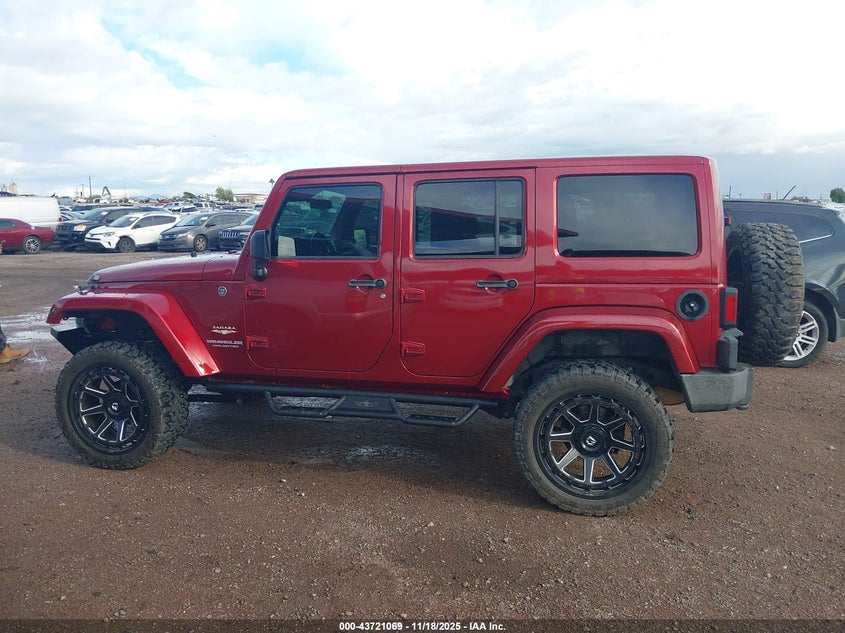2012 Jeep Wrangler Unlimited Sahara VIN: 1C4BJWEG9CL262567 Lot: 43721069