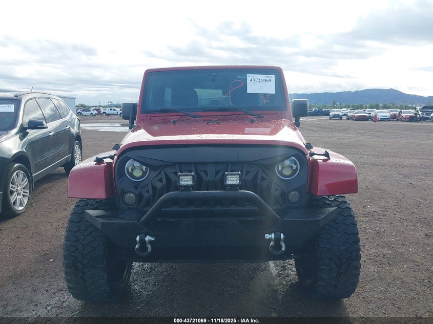 2012 Jeep Wrangler Unlimited Sahara VIN: 1C4BJWEG9CL262567 Lot: 43721069
