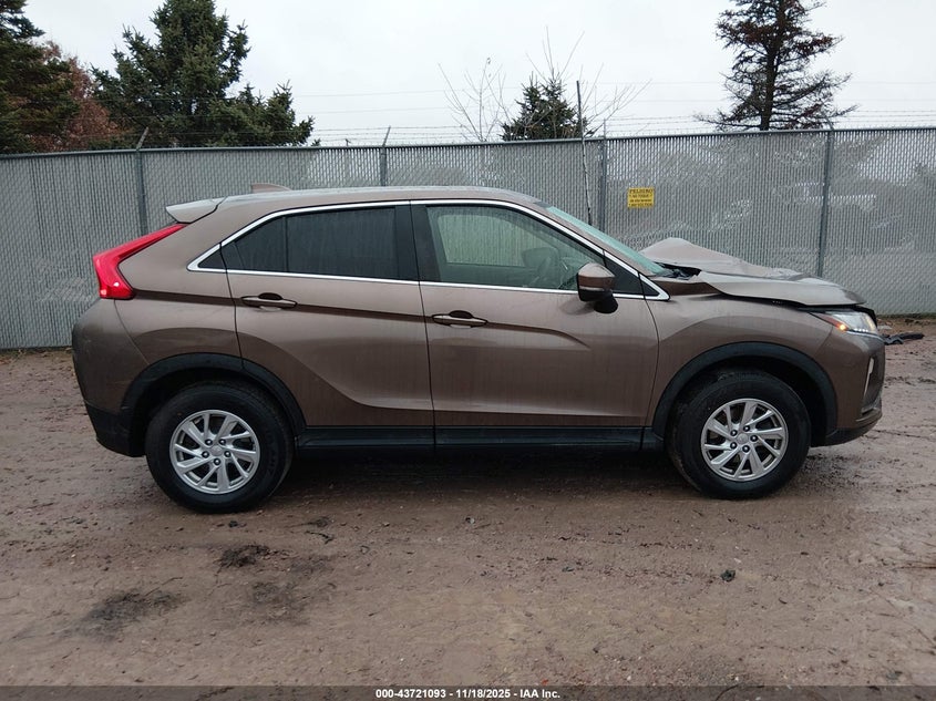 2018 Mitsubishi Eclipse Cross Es VIN: JA4AT3AAXJZ065191 Lot: 43721093