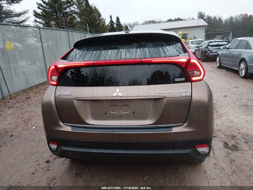 2018 Mitsubishi Eclipse Cross Es VIN: JA4AT3AAXJZ065191 Lot: 43721093