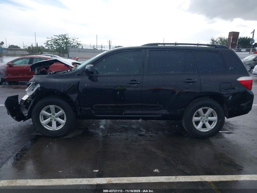 2009 Toyota Highlander VIN: JTEDS41A692092996 Lot: 43721113