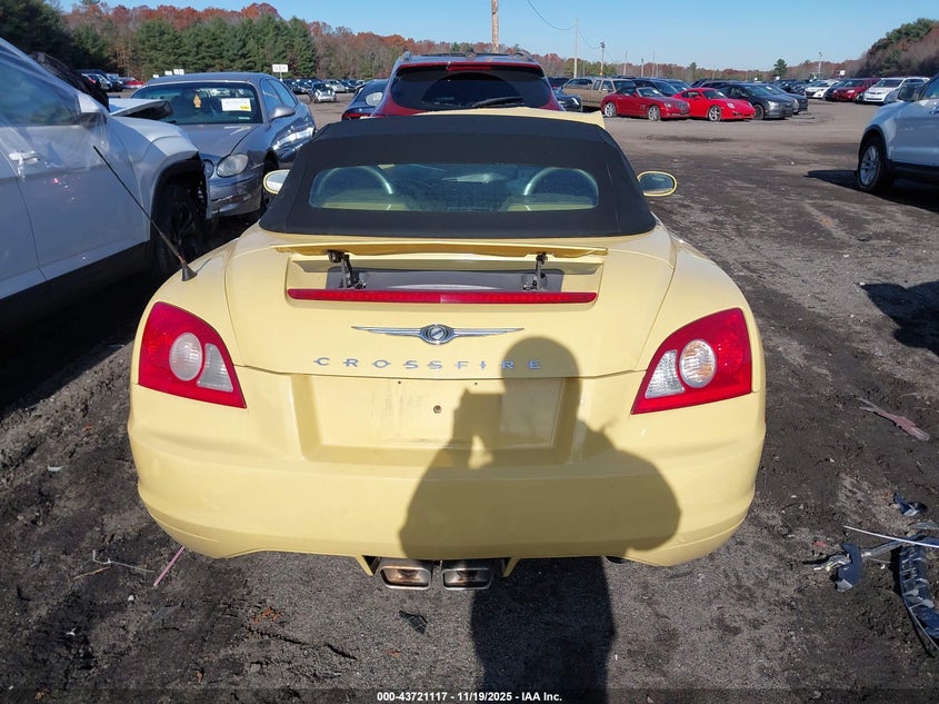 2005 Chrysler Crossfire Limited VIN: 1C3AN65L45X042721 Lot: 43721117