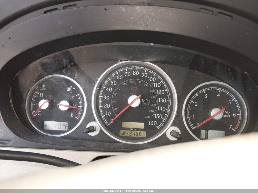 2005 Chrysler Crossfire Limited VIN: 1C3AN65L45X042721 Lot: 43721117