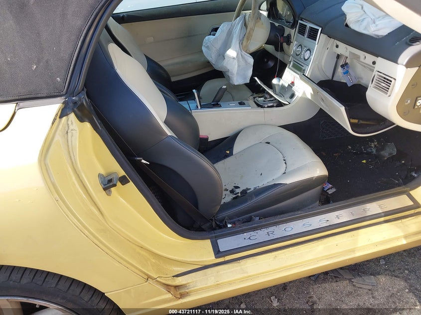2005 Chrysler Crossfire Limited VIN: 1C3AN65L45X042721 Lot: 43721117