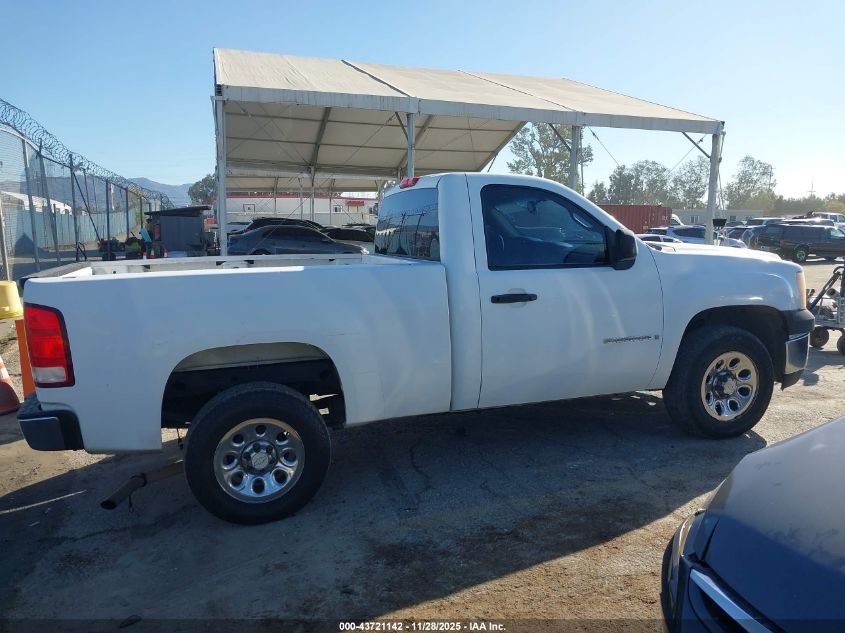 2008 GMC Sierra 1500 Work Truck VIN: 1GTEC14X98Z319429 Lot: 43721142
