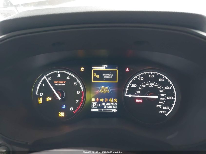 2022 Subaru Forester Sport VIN: JF2SKAGC5NH415320 Lot: 43721148