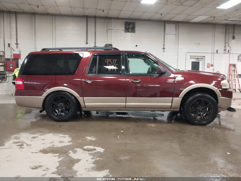2012 Ford Expedition El King Ranch VIN: 1FMJK1J5XCEF17517 Lot: 43721194