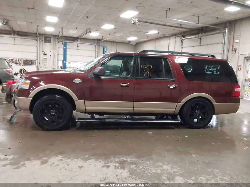 2012 Ford Expedition El King Ranch VIN: 1FMJK1J5XCEF17517 Lot: 43721194