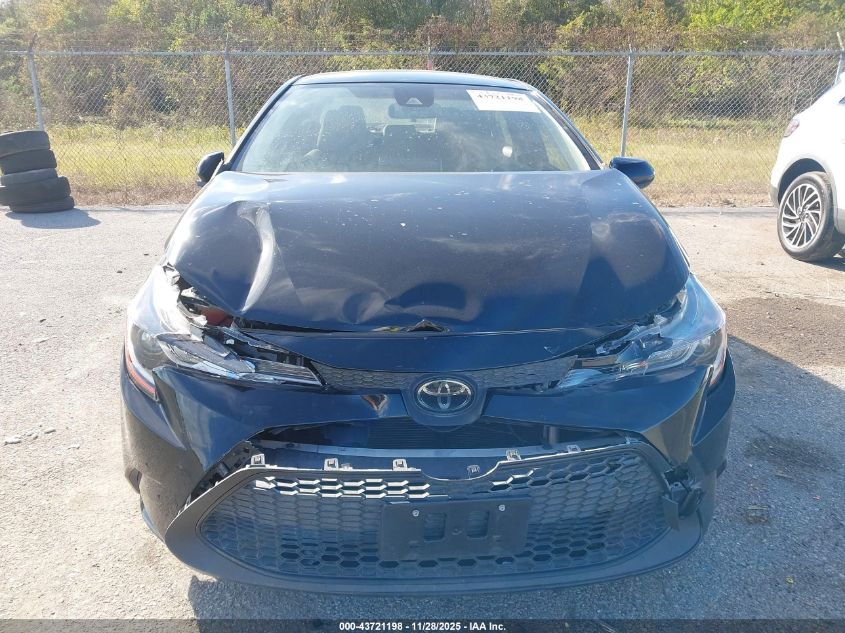 2021 Toyota Corolla Le VIN: JTDEPMAE6MJ126396 Lot: 43721198