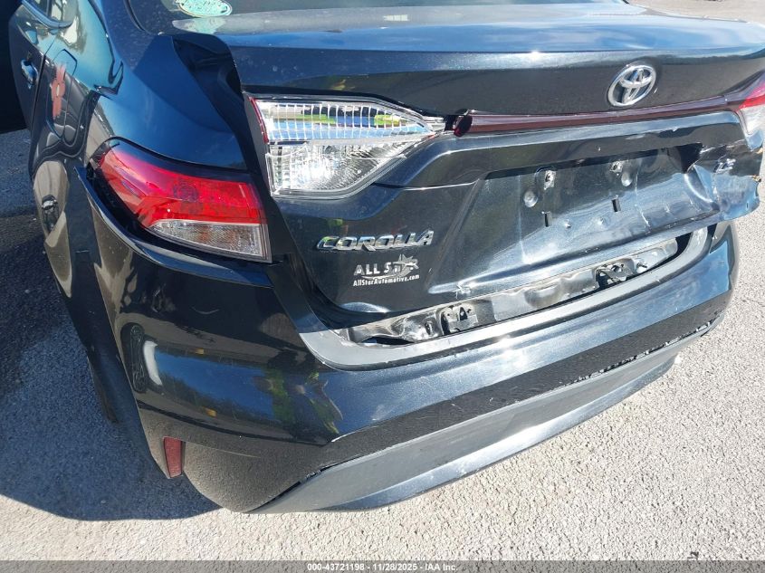 2021 Toyota Corolla Le VIN: JTDEPMAE6MJ126396 Lot: 43721198