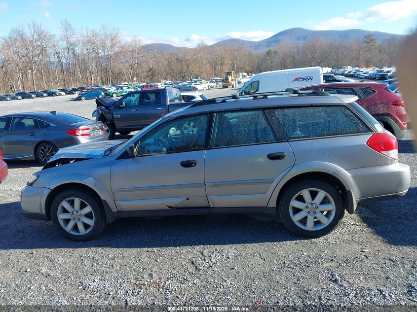 2008 Subaru Outback 2.5I/2.5I L.l. Bean Edition VIN: 4S4BP61CX87360360 Lot: 43721208