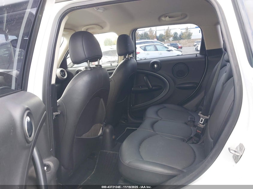 2012 Mini Cooper S Countryman VIN: WMWZC3C58CWL86818 Lot: 43721245