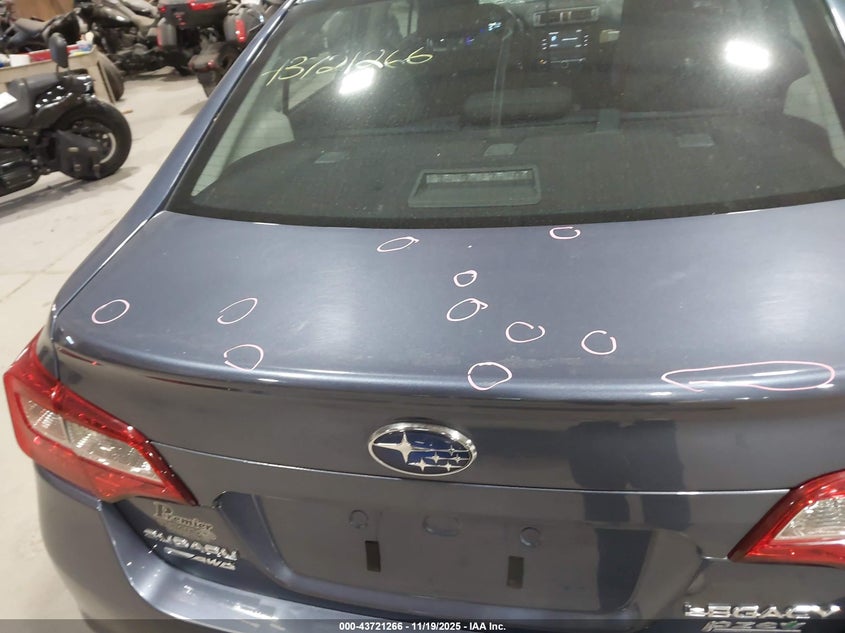 2016 Subaru Legacy 2.5I Premium VIN: 4S3BNAF69G3054773 Lot: 43721266