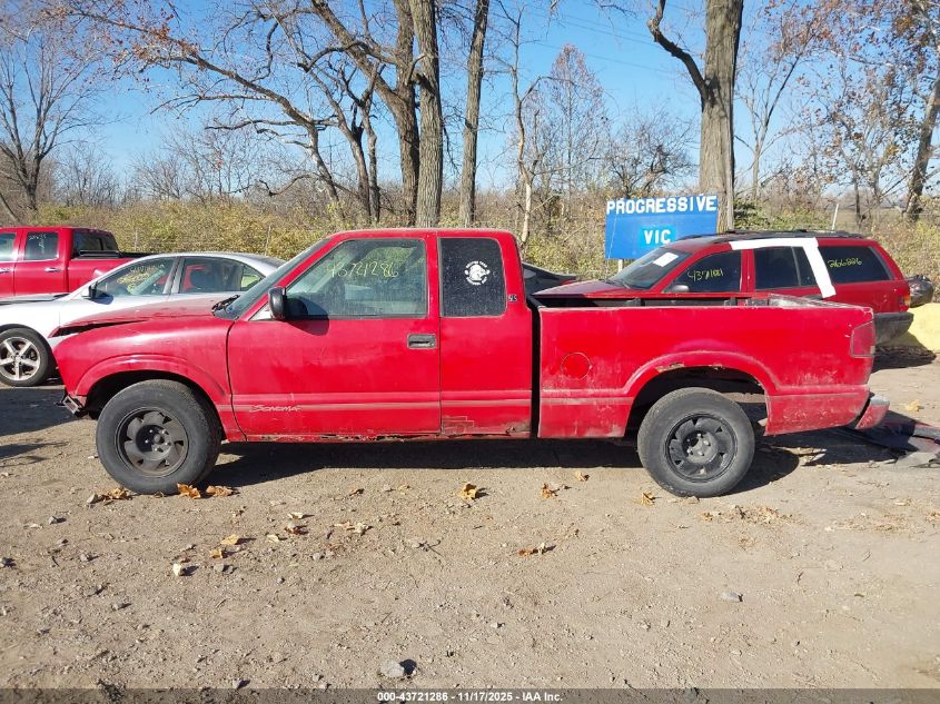 1999 GMC Sonoma Sls VIN: 1GTCS1945X8536151 Lot: 43721286