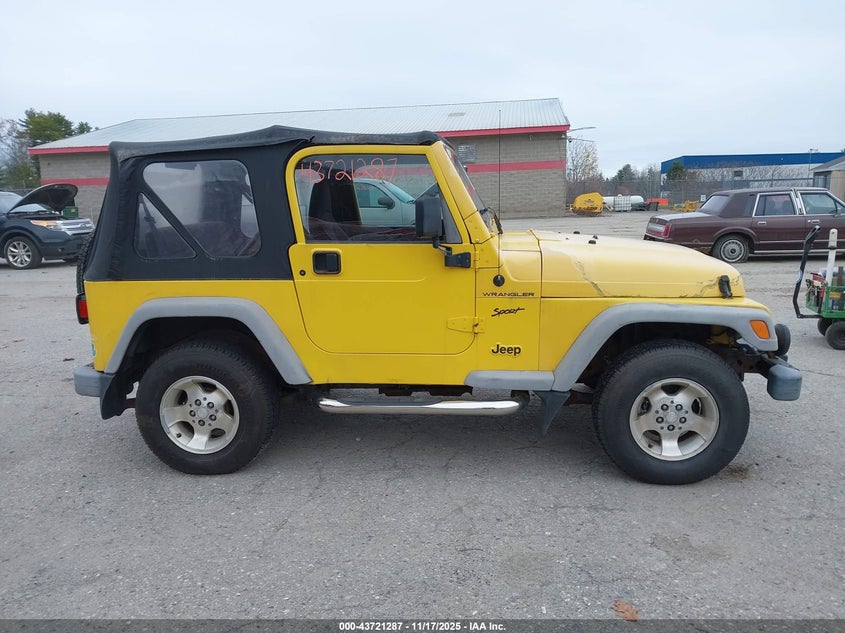 2002 Jeep Wrangler Sport VIN: 1J4FA49S32P710999 Lot: 43721287