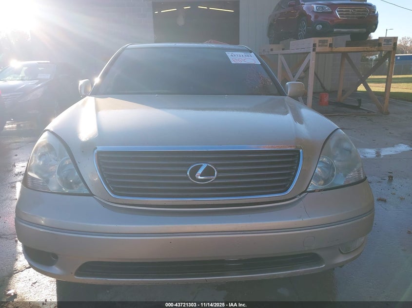 2001 Lexus Ls 430 VIN: JTHBN30F110043259 Lot: 43721303