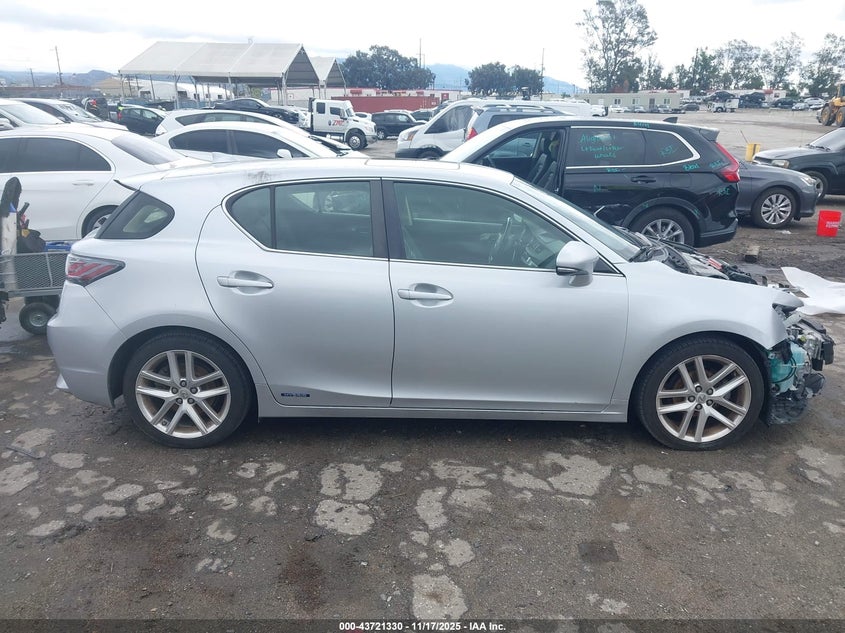 2016 Lexus Ct 200H VIN: JTHKD5BH7G2261412 Lot: 43721330