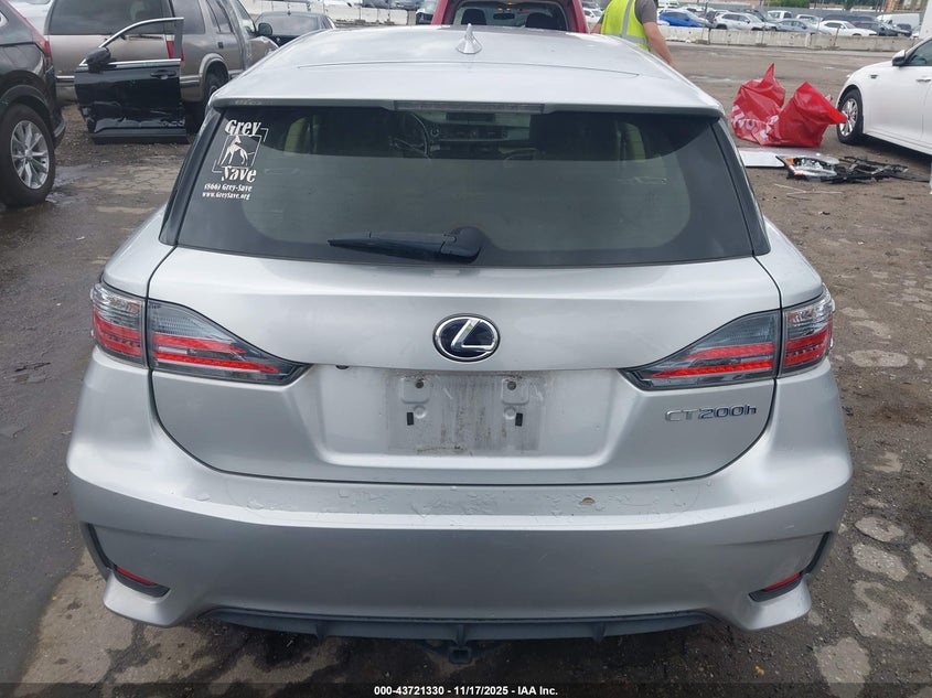 2016 Lexus Ct 200H VIN: JTHKD5BH7G2261412 Lot: 43721330
