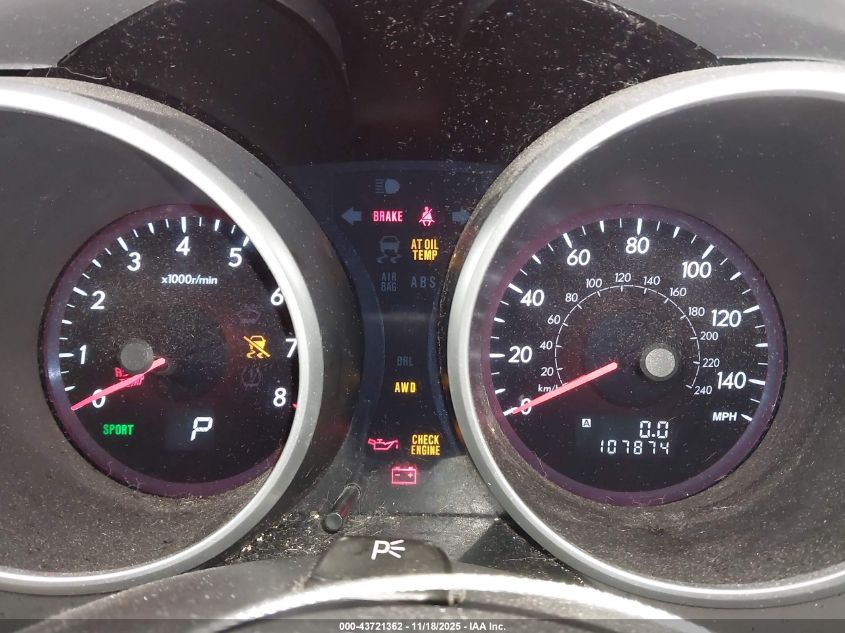 2010 Subaru Tribeca 3.6R Touring VIN: 4S4WX9KD5A4401981 Lot: 43721362