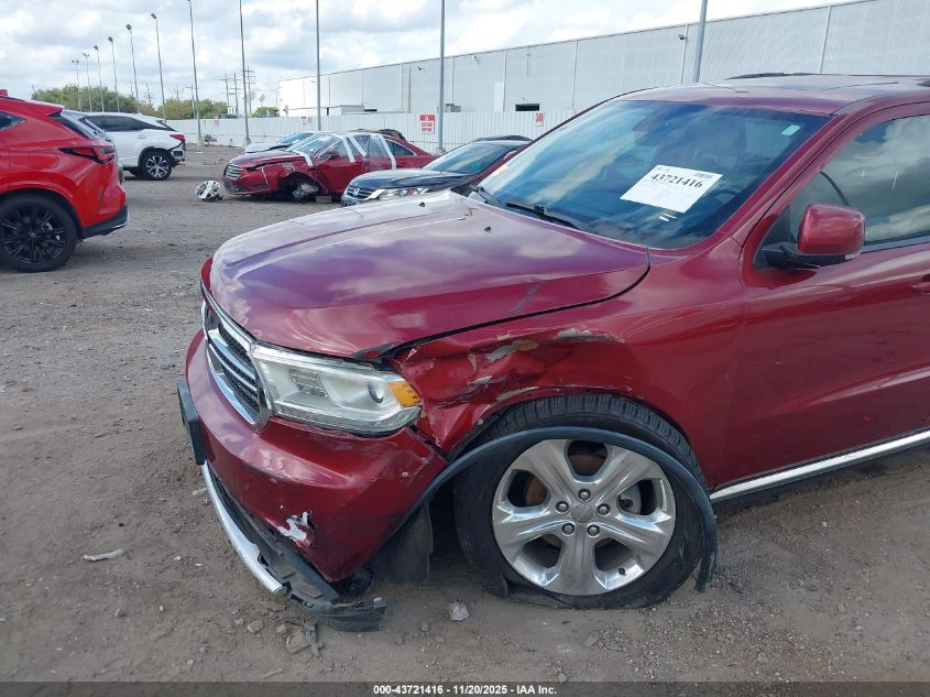 2014 Dodge Durango Limited VIN: 1C4RDHDG3EC411142 Lot: 43721416