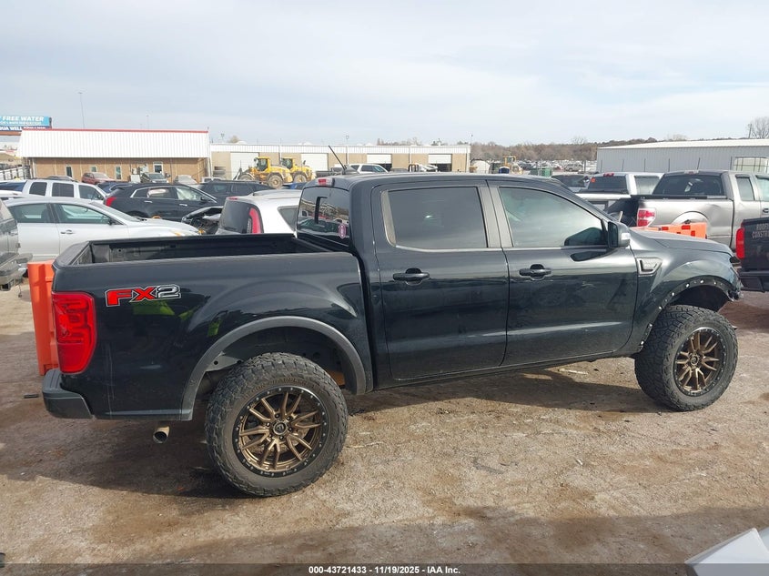 2021 Ford Ranger Lariat VIN: 1FTER4EH1MLD80455 Lot: 43721433