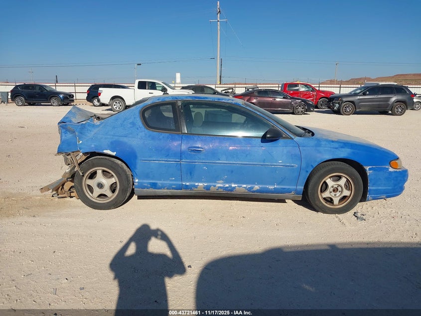 2004 Chevrolet Monte Carlo Ls VIN: 2G1WW12E949316816 Lot: 43721461