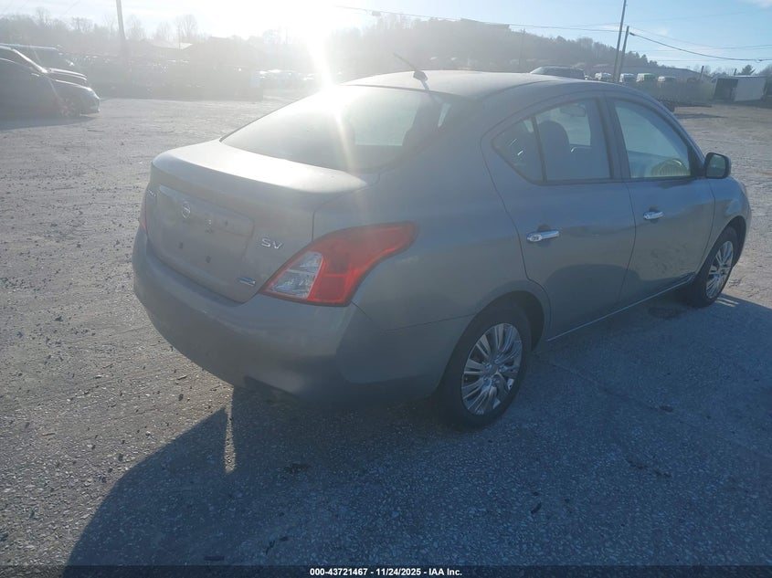 Vin: 3n1cn7ap6cl824176, lot: 44216827, nissan versa 1.6 sv 20124