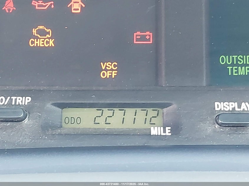 2002 Toyota Avalon Xls VIN: 4T1BF28B02U242254 Lot: 43721480