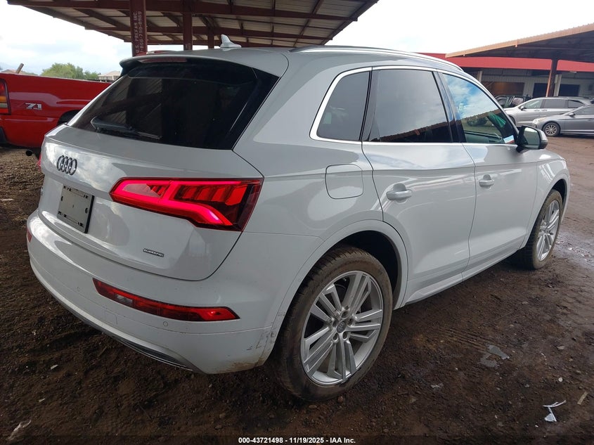 2019 Audi Q5 45 Premium VIN: WA1BNAFY6K2039898 Lot: 43721498