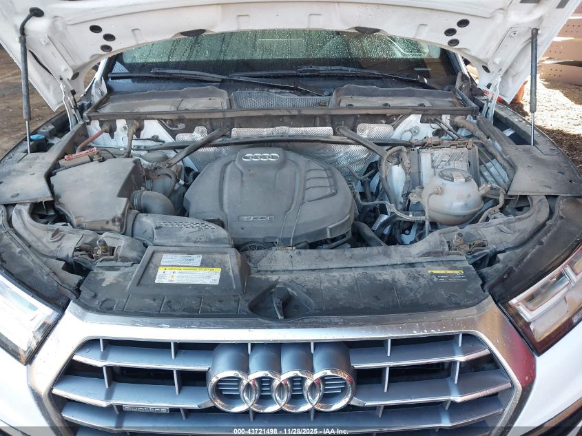 2019 Audi Q5 45 Premium VIN: WA1BNAFY6K2039898 Lot: 43721498