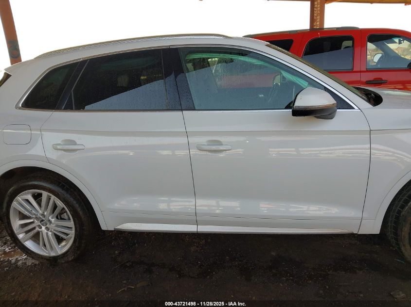 2019 Audi Q5 45 Premium VIN: WA1BNAFY6K2039898 Lot: 43721498