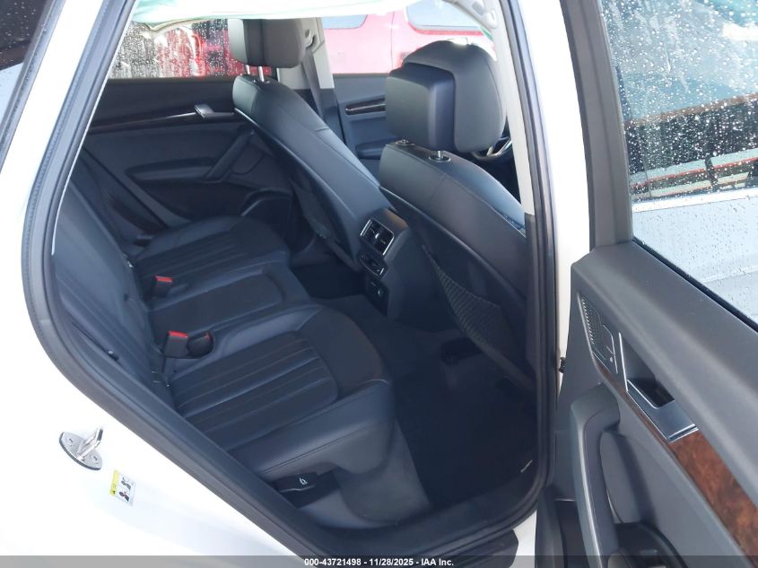 2019 Audi Q5 45 Premium VIN: WA1BNAFY6K2039898 Lot: 43721498