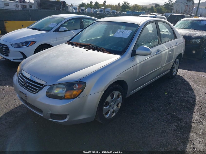2009 Kia Spectra Ex VIN: KNAFE222495659668 Lot: 43721517