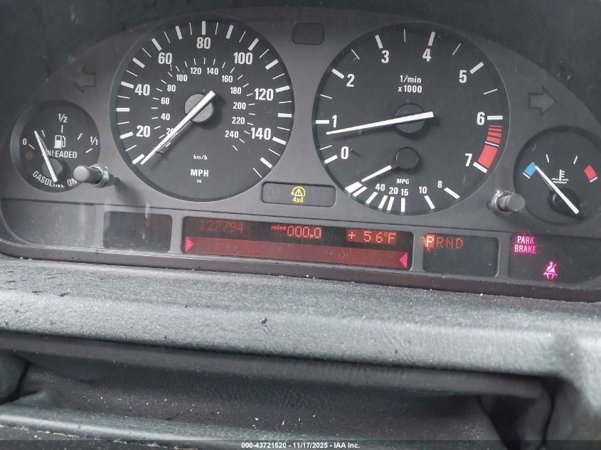 2005 BMW X5 3.0I VIN: 5UXFA13555LY12256 Lot: 43721520