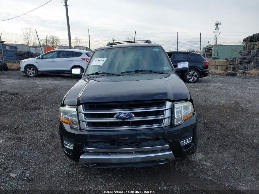 2015 Ford Expedition El Platinum VIN: 1FMJK1MT8FEF36663 Lot: 43721545