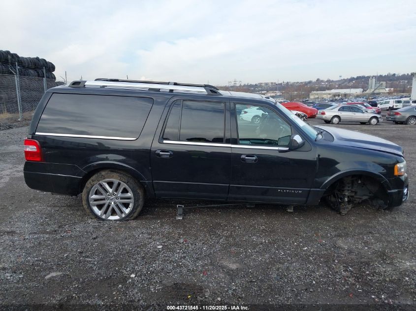 2015 Ford Expedition El Platinum VIN: 1FMJK1MT8FEF36663 Lot: 43721545