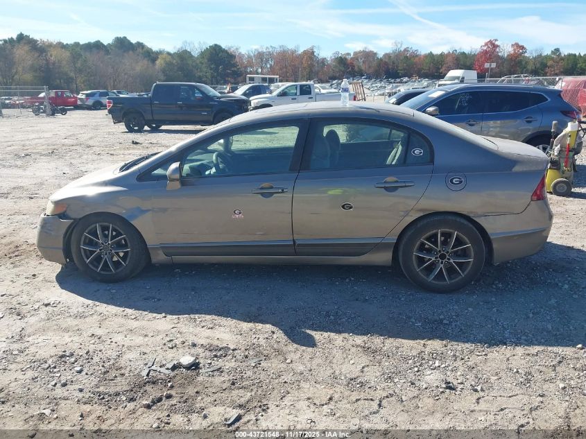 2008 Honda Civic Ex VIN: 1HGFA16888L086552 Lot: 43721548