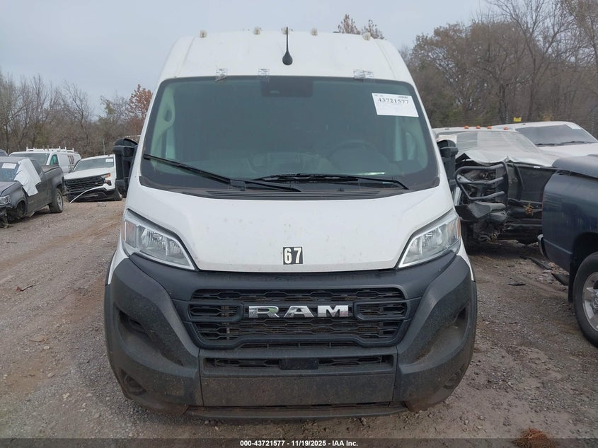 2023 Ram Promaster 2500 High Roof 159 Wb VIN: 3C6LRVDG1PE577796 Lot: 43721577