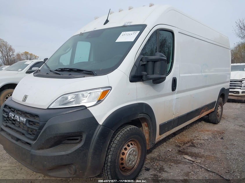 2023 Ram Promaster 2500 High Roof 159 Wb VIN: 3C6LRVDG1PE577796 Lot: 43721577