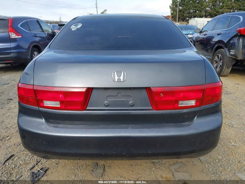 2005 Honda Accord 2.4 Ex VIN: 1HGCM55785A137842 Lot: 43721655