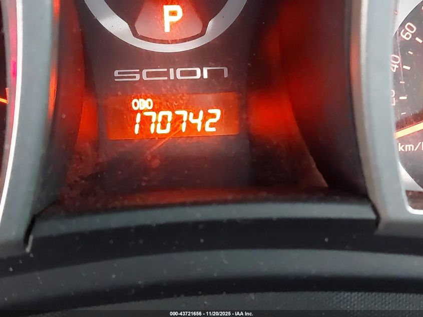 2012 Scion Tc VIN: JTKJF5C79C3038427 Lot: 43721656