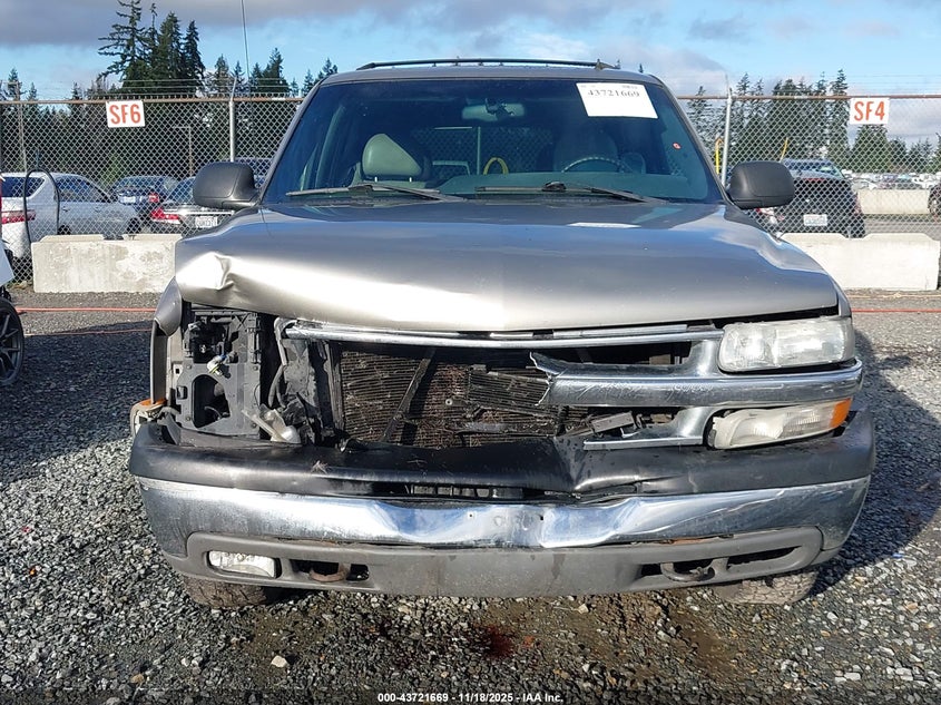 2002 Chevrolet Suburban 1500 Ls VIN: 1GNFK16T62J100409 Lot: 43721669